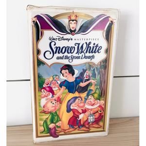 Snow White and the Seven Dwarfs VHS, Walt Disney Masterpiece Collection 1524